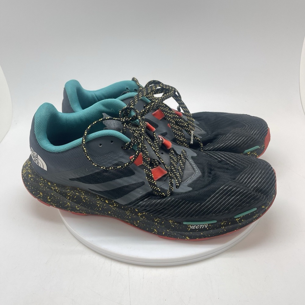 The North Face Sneakers Mens 11 Vectiv Eminus NF0A4OAW Black Blue Running Shoes